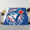 Toronto Blue Jays Blanket - Sherpa Blanket for Couch - Warm (Queen Size) toronto blue jays blanket sherpa blanket for couch warm queen size ver 28
