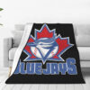 Toronto Blue Jays Blanket - Sherpa Blanket for Gift - Lightweight toronto blue jays blanket sherpa blanket for gift lightweight ver 25