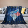 Toronto Blue Jays Blankets - Fleece Blanket for Gift - Lightweight (Multiple Sizes) toronto blue jays blankets fleece blanket for gift lightweight multiple sizes ver 59