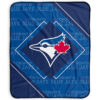 Toronto Blue Jays Blankets - Sherpa Blanket for Bed - Lightweight (Queen Size) toronto blue jays blankets sherpa blanket for bed lightweight queen size ver 35