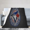 Toronto Blue Jays Blankets - Sherpa Blanket for Couch - Lightweight toronto blue jays blankets sherpa blanket for couch lightweight ver 61