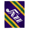 Utah Jazz Blanket - Sherpa Blanket for Sofa - Warm utah jazz blanket sherpa blanket for sofa warm ver 9