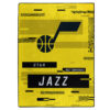 Utah Jazz Blankets - Fleece Blanket for Couch - Lightweight (Multiple Sizes) utah jazz blankets fleece blanket for couch lightweight multiple sizes ver 14