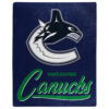 Vancouver Canucks Blankets - Sherpa Blanket for Sofa - Soft (Queen Size) vancouver canucks blankets sherpa blanket for sofa soft queen size ver 1
