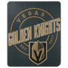 Vegas Golden Knights Blankets - Fleece Blanket for Couch - Lightweight (Queen Size) vegas golden knights blankets fleece blanket for couch lightweight queen size ver 6