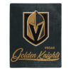 Vegas Golden Knights Blankets - Fleece Blanket for Couch - Warm (Queen Size) vegas golden knights blankets fleece blanket for couch warm queen size ver 15