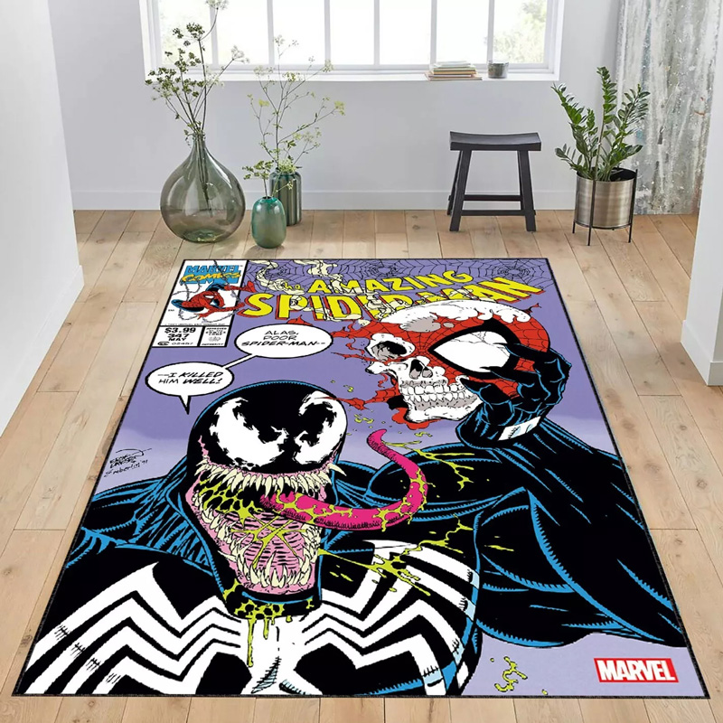 venom-area-rugs-comic-style-carpet-for-gaming-room-non-slip-rugs-ver-3 venom area rugs comic style carpet for gaming room non slip rugs ver 3