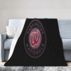 Washington Nationals Blanket - Sherpa Blanket for Couch - Warm washington nationals blanket sherpa blanket for couch warm ver 4