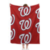 Washington Nationals Blankets - Fleece Blanket for Gift - Cozy (Throw Size) washington nationals blankets fleece blanket for gift cozy throw size ver 3