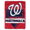 Washington Nationals Blankets - Sherpa Blanket for Bed - Cozy (Queen Size) washington nationals blankets sherpa blanket for bed cozy queen size ver 23